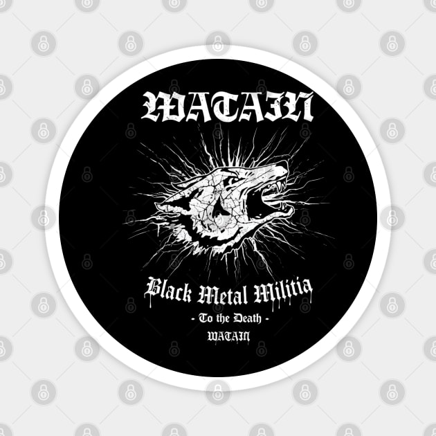 Watain Band Magnet by dtr_art